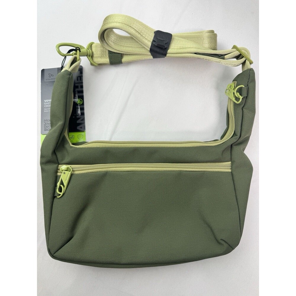 Travelon Anti Theft The Voyages East/West Crossbody Bag NWT - Picture 2 of 6